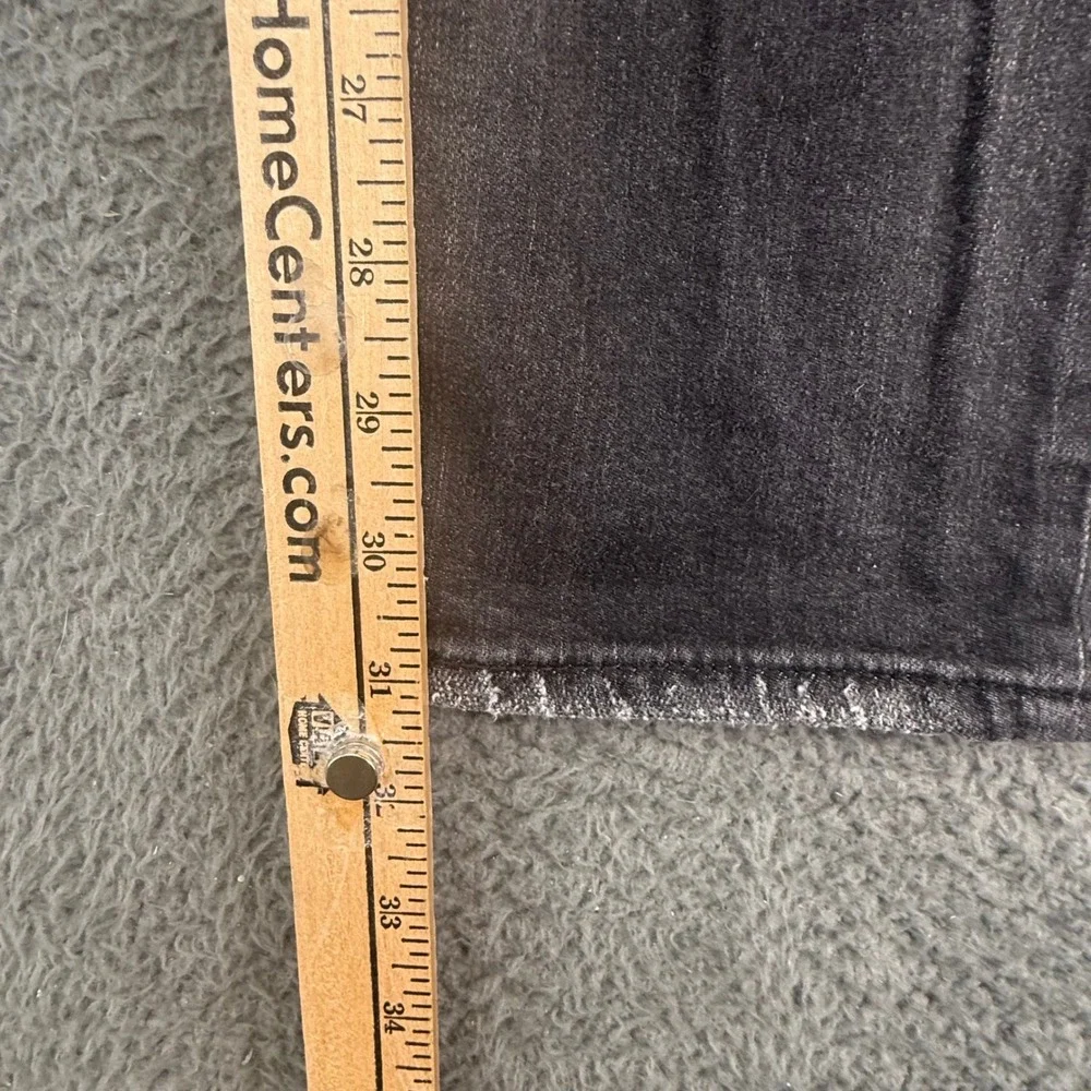 Armani Exchange Jeans Mens 28 Black‎ Straight Leg Faded Denim 6YZJ16 Z2CRZ